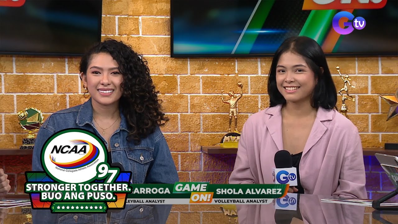 NCAA Women’s Volleyball Analysts: Gyra Barroga and Shola Alvarez | Game On