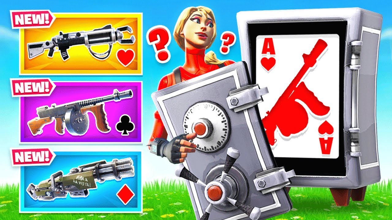WAR Card Game! *NEW* Game Mode in Fortnite!