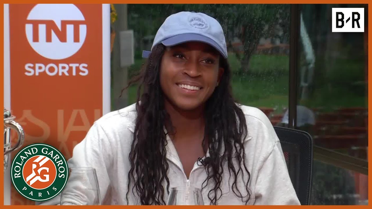 Coco Gauff Joins TNT After Winning Roland-Garros Final backdrop