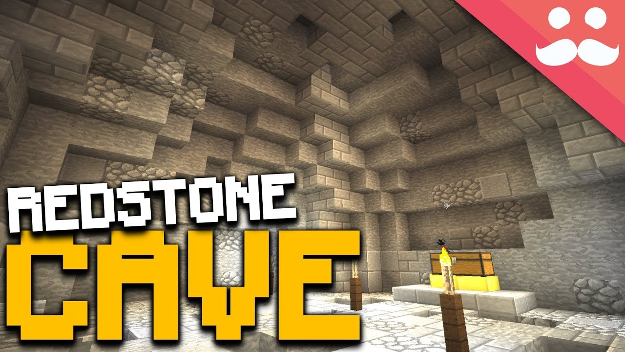 Making the ULTIMATE MINECRAFT CAVE! background