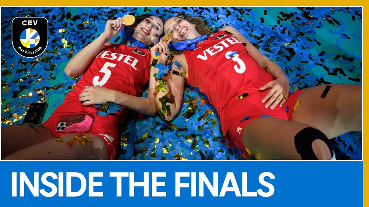 Inside the Finals | TΓΌrkiye Becoming European Champions I CEV EuroVolley 2023 background