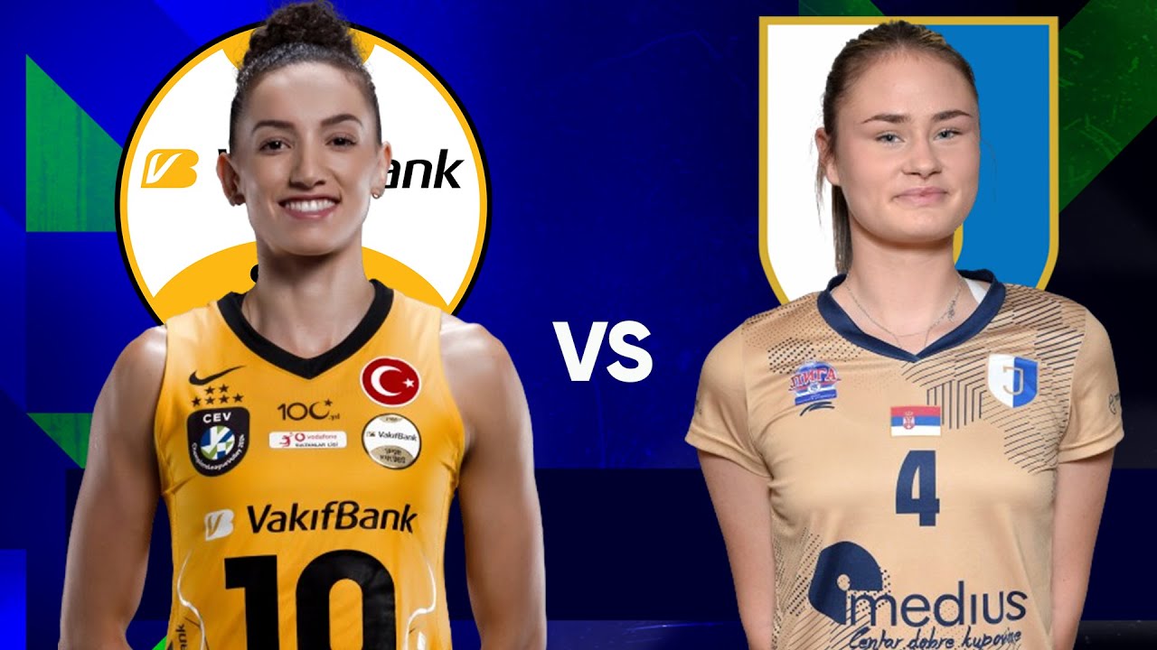 Full Match Replay I VakifBank ISTANBUL vs. Jedinstvo STARA PAZOVA I CEV Champions League Volley 2024 background