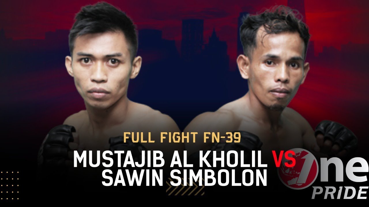 Pecah! 😭 Mustajib Al Kholil VS Sarwo Simbolon || Full Fight One Pride MMA FN-39 background