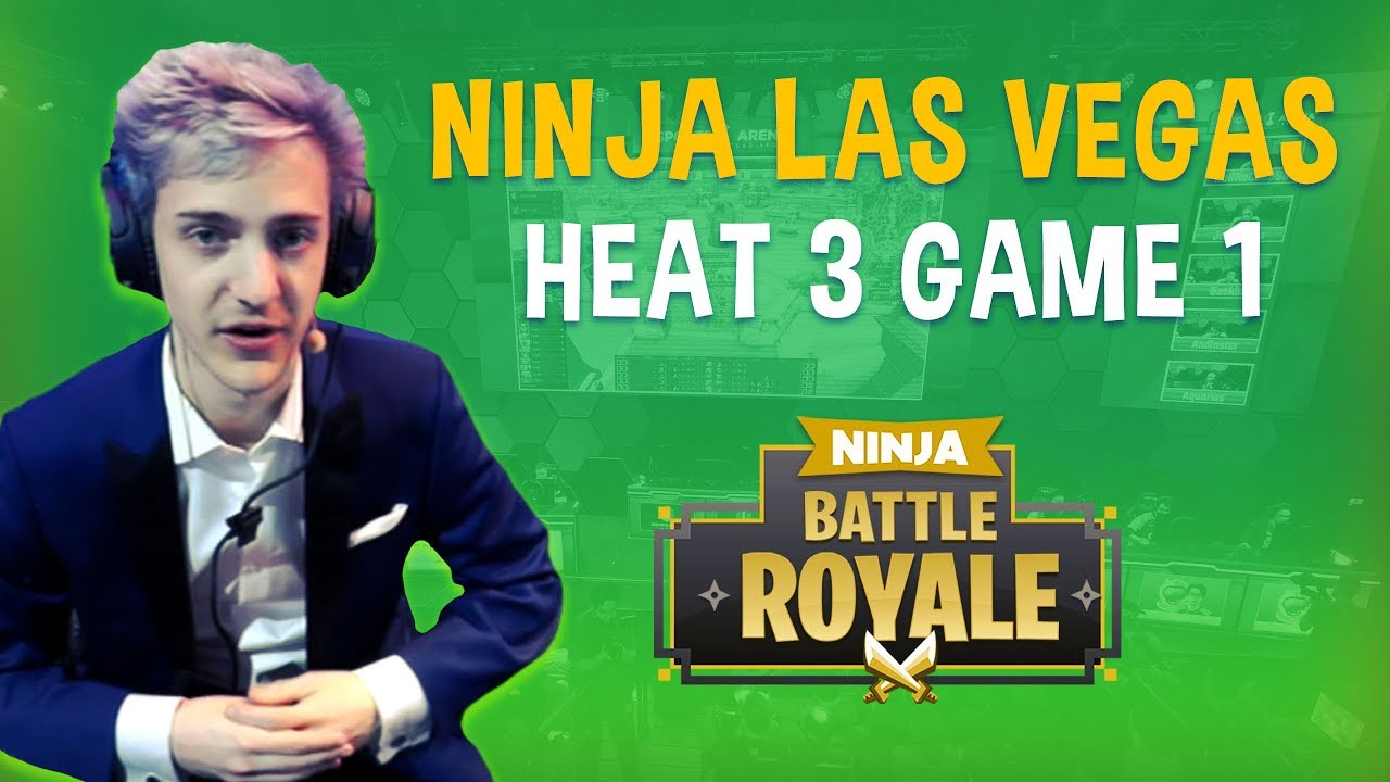 Ninja Las Vegas Heat 3 Game 1 - Fortnite Battle Royale Gameplay