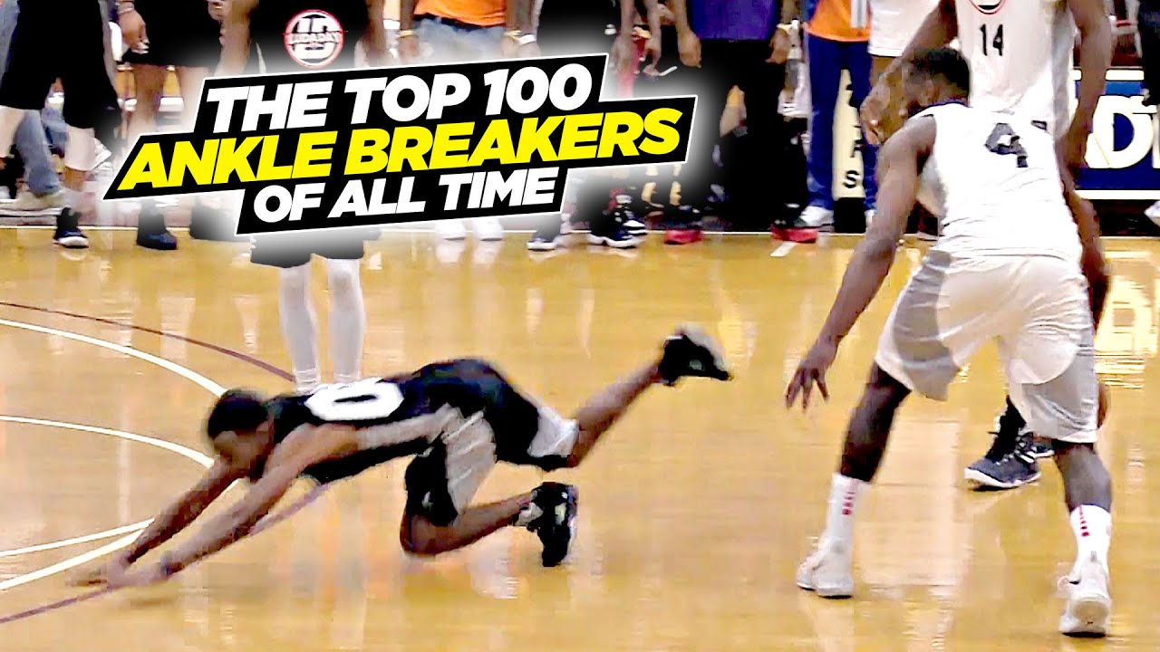 Top 100 ANKLE BREAKERS OF ALL TIME!! (Absolute INSANITY) background