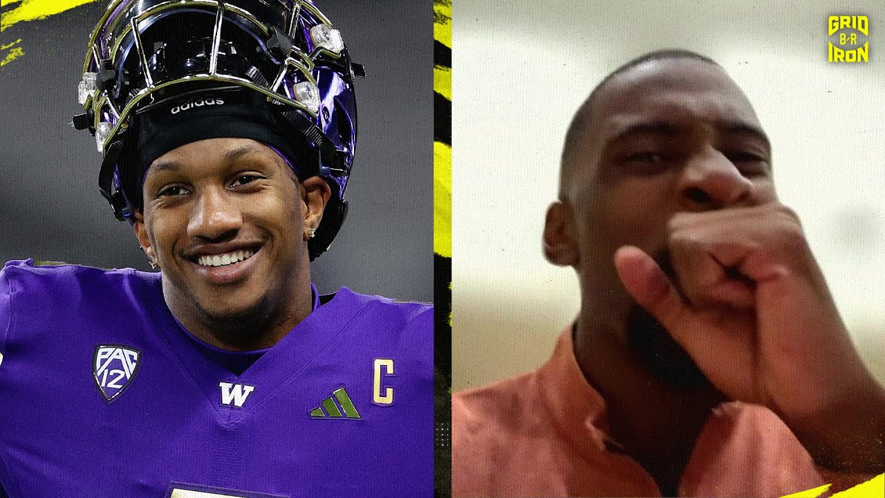 Kyle Pitts Live Reaction to Falcons Drafting QB Michael Penix Jr. | 2024 NFL Draft background