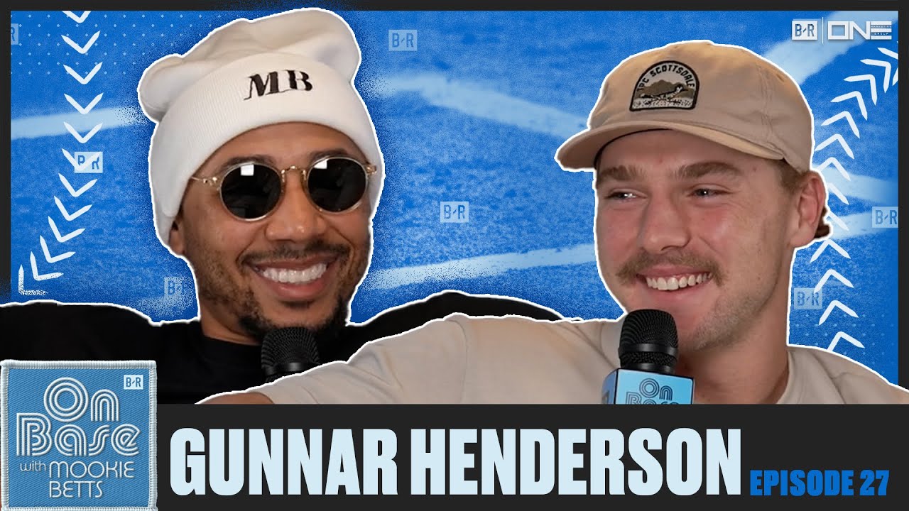 Gunnar Henderson & Mookie Betts Talk Shohei vs. Judge, Favorite MLB Shortstops | On Base, Ep. 27 background