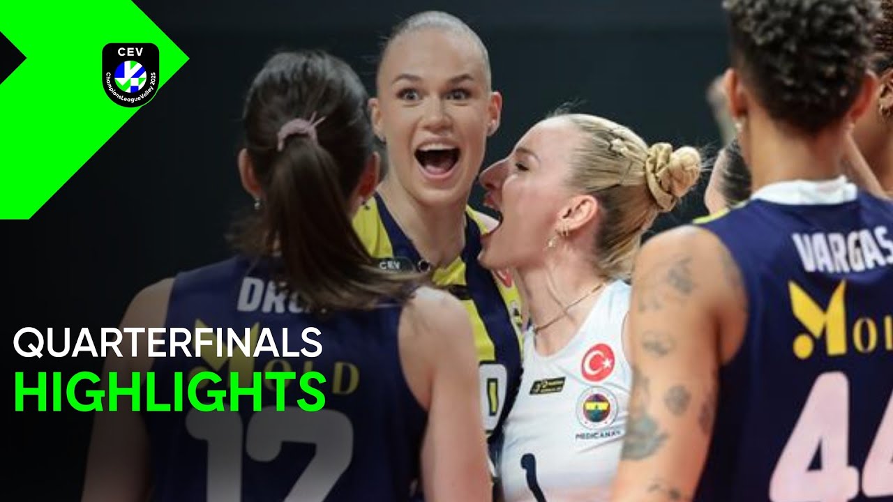 Top Plays QuarterFinals First Leg I feat. Fenerbahce, Imoco, Vero Volley, Scandicci and More