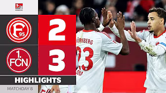 CRUCIAL Win For Nürnberg! | FORTUNA DÜSSELDORF - 1. FC NÜRNBERG | Highlights | MD 8 - Bundesliga 2 background