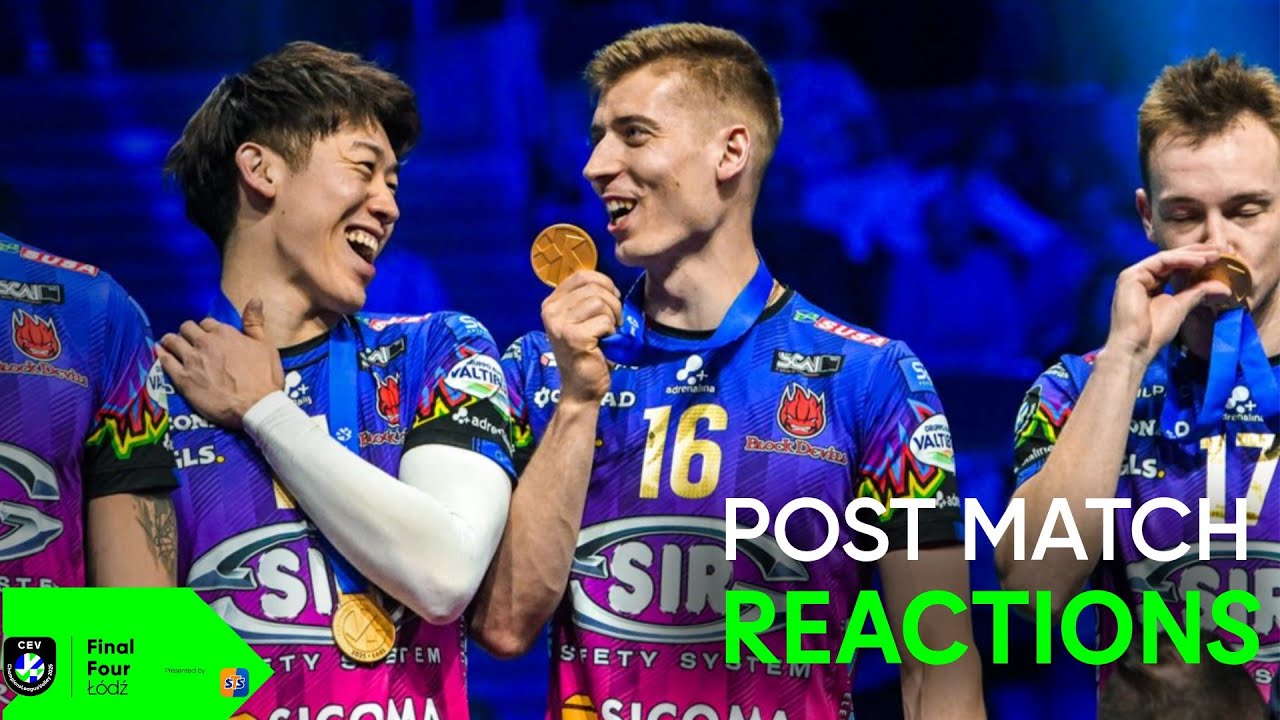 Perugia Stars React After First Champions League Title in Club History