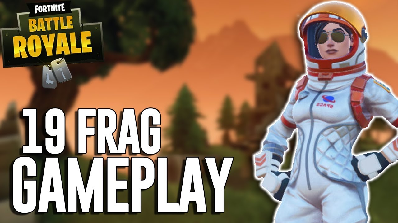 19 Frag Gameplay - Fortnite Battle Royale Gameplay - Ninja backdrop