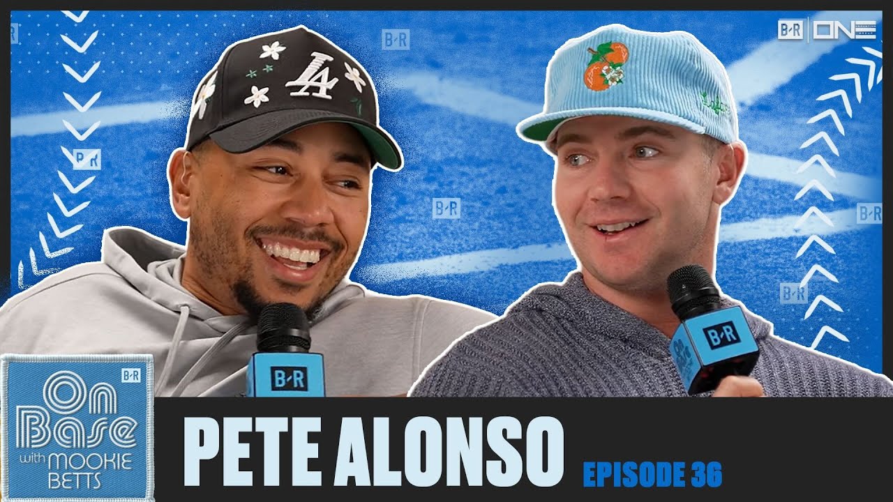 Pete Alonso & Mookie Betts on Mets' Wild Offseason, Juan Soto Signing w/ New York | On Base, Ep. 36 background