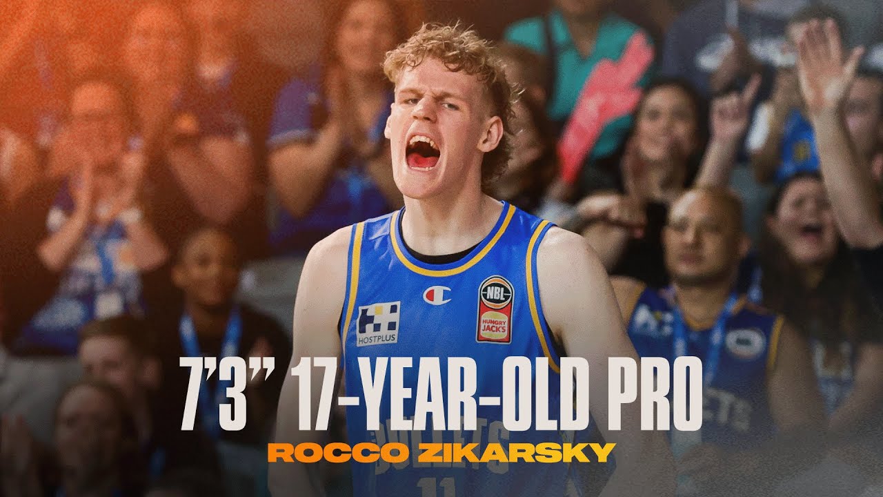 7'3'' 17-Year-Old Pro - Rocco Zikarsky Feature background