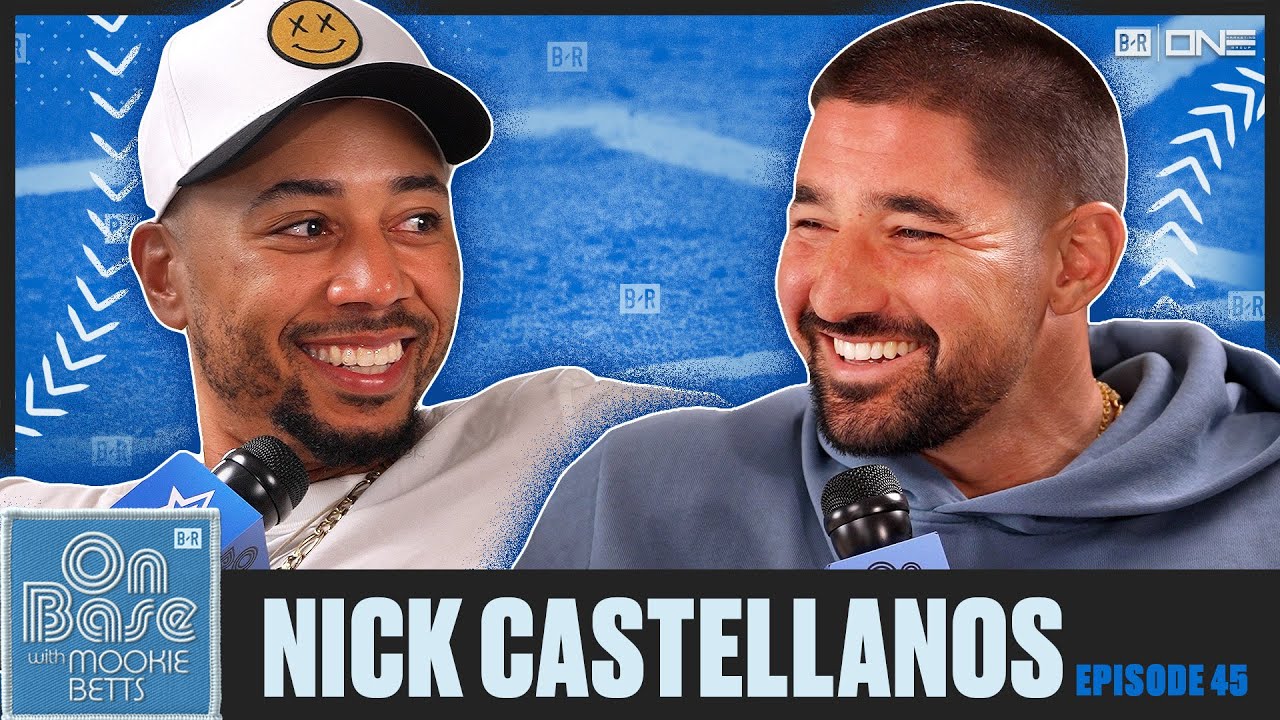Nick Castellanos on viral Phillies fan incident, clinching playoffs with Mookie | On Base, Ep. 45 background