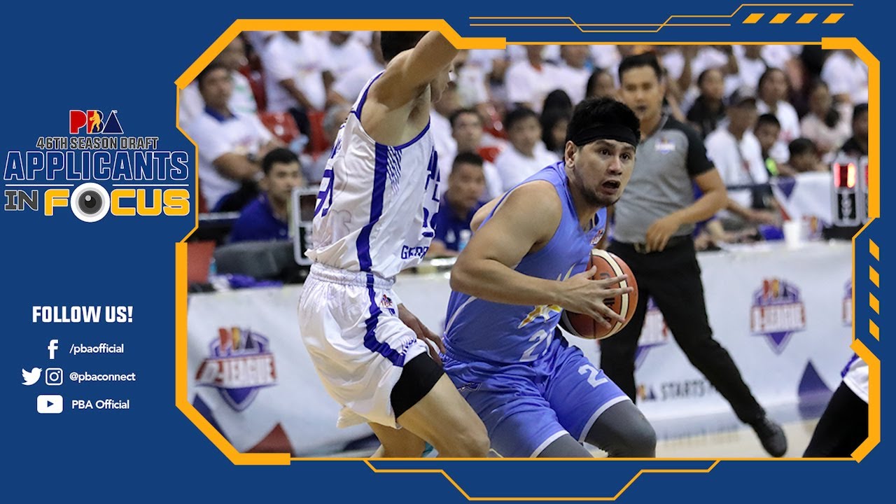 PBA Rookie Draft Applicants 2021: Jed Mendoza background