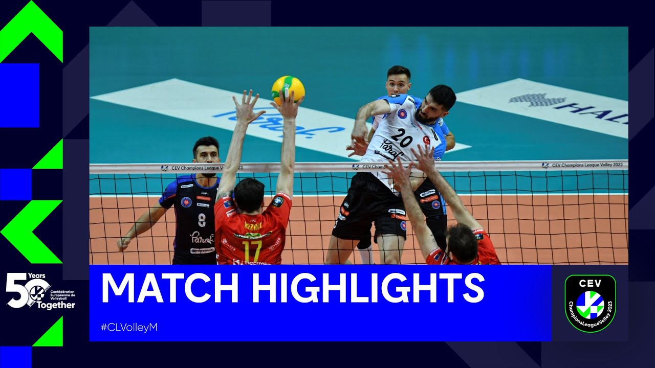 Highlights I Halkbank ANKARA vs. Cucine Lube CIVITANOVA I CEV Champions League Volley 2023 Men