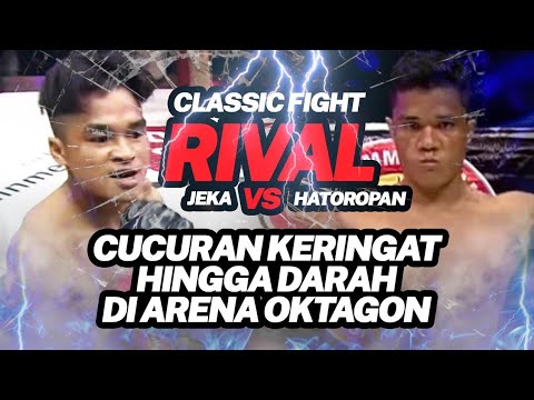 Jeka Saragih vs Hatoropan Simbolon: Rivalitas Terpanas di Oktagon! | Classic Fight Rival background