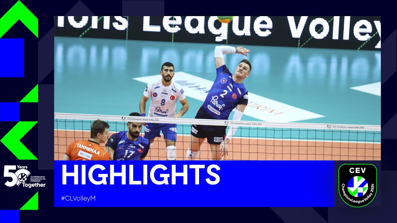 Halkbank ANKARA vs. BERLIN Recycling Volleys - Match Highlights backdrop