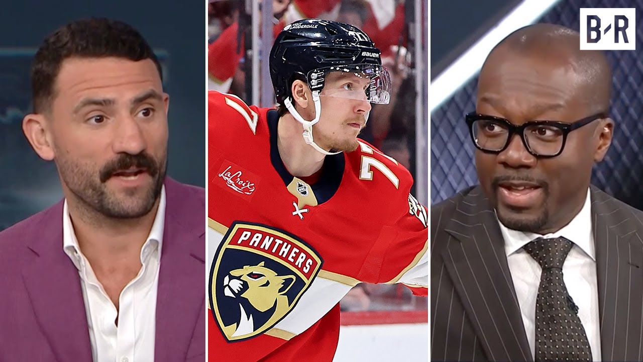 Panthers Blow Out Hurricanes Again in Game 3 to Go Up 3-0 | NHL on TNT background