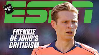 ABSOLUTELY STUPID! π Frank Leboeuf agrees with Frenkie de Jong criticizing LALIGA in Miami | ESPN FC