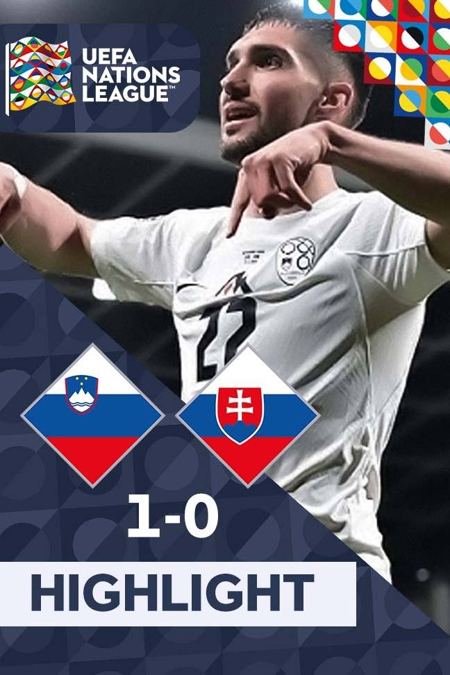 UEFA Nations League 2024/2025 - Highlight Slovenia vs Slovakia background