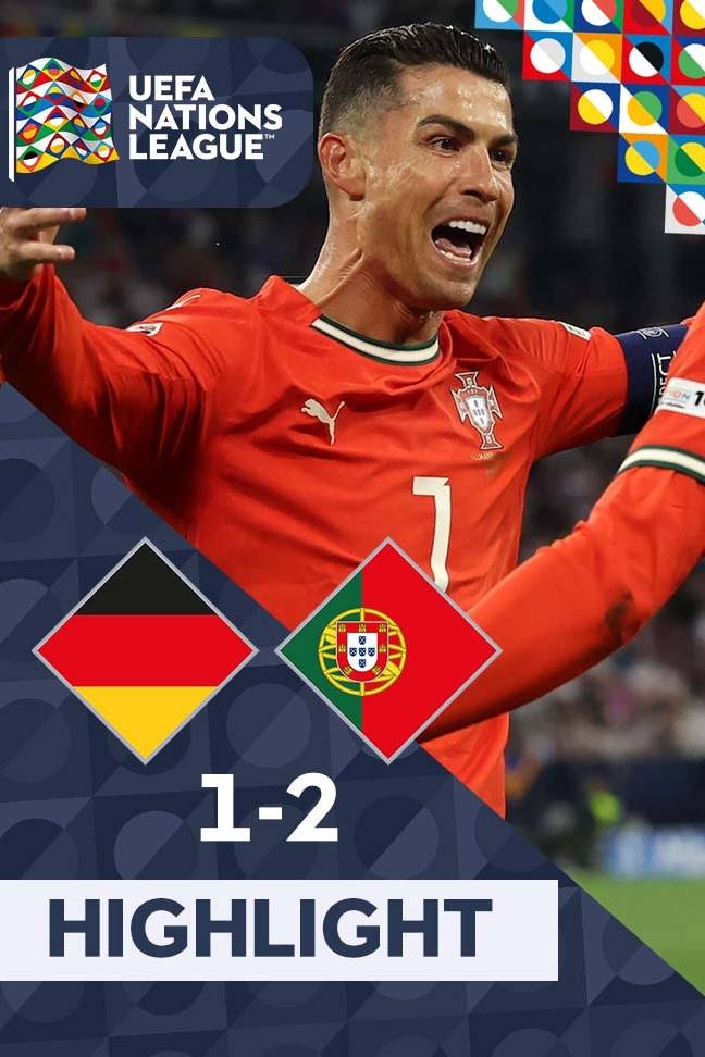UEFA Nations League 2024/2025 - Highlight Germany vs Portugal