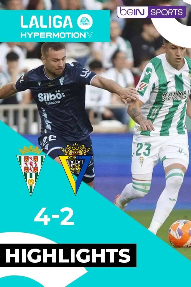 La Liga 2 2025 - Highlight Cordoba vs Cadiz background