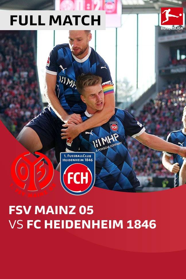 Bundesliga 2024 - Full Match FSV Mainz 05 vs FC Heidenheim 1846