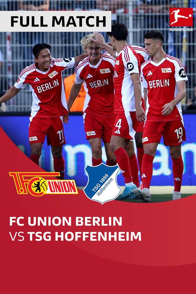 Bundesliga 2024 - Full Match FC Union Berlin vs TSG Hoffenheim background