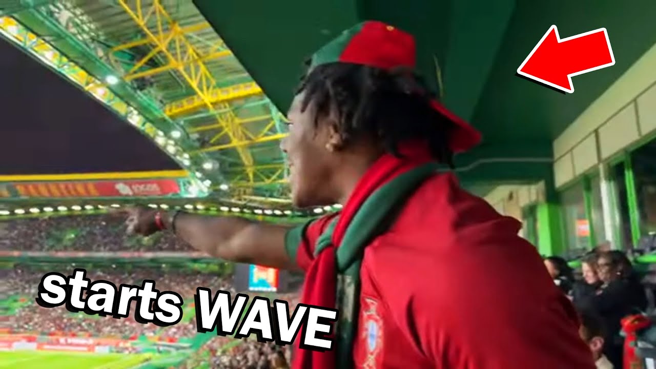 Speed starts a WAVE in RONALDO Football match ๐ background