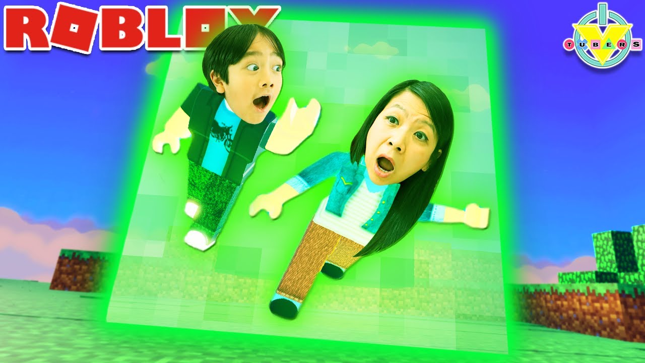 BUILD TO SURVIVE!! Roblox Revenge of the Slimes with Ryan's Mommy!! background
