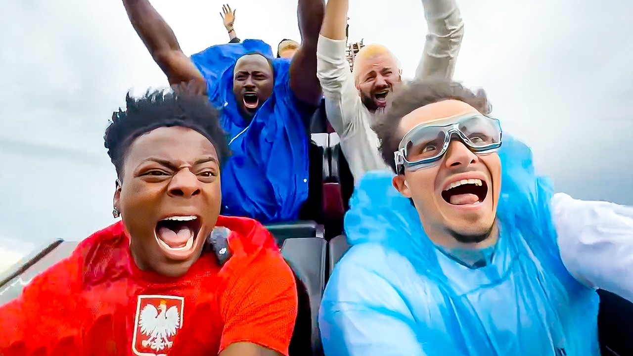 Speed visits BIGGEST Amusement Park in Europe.. background