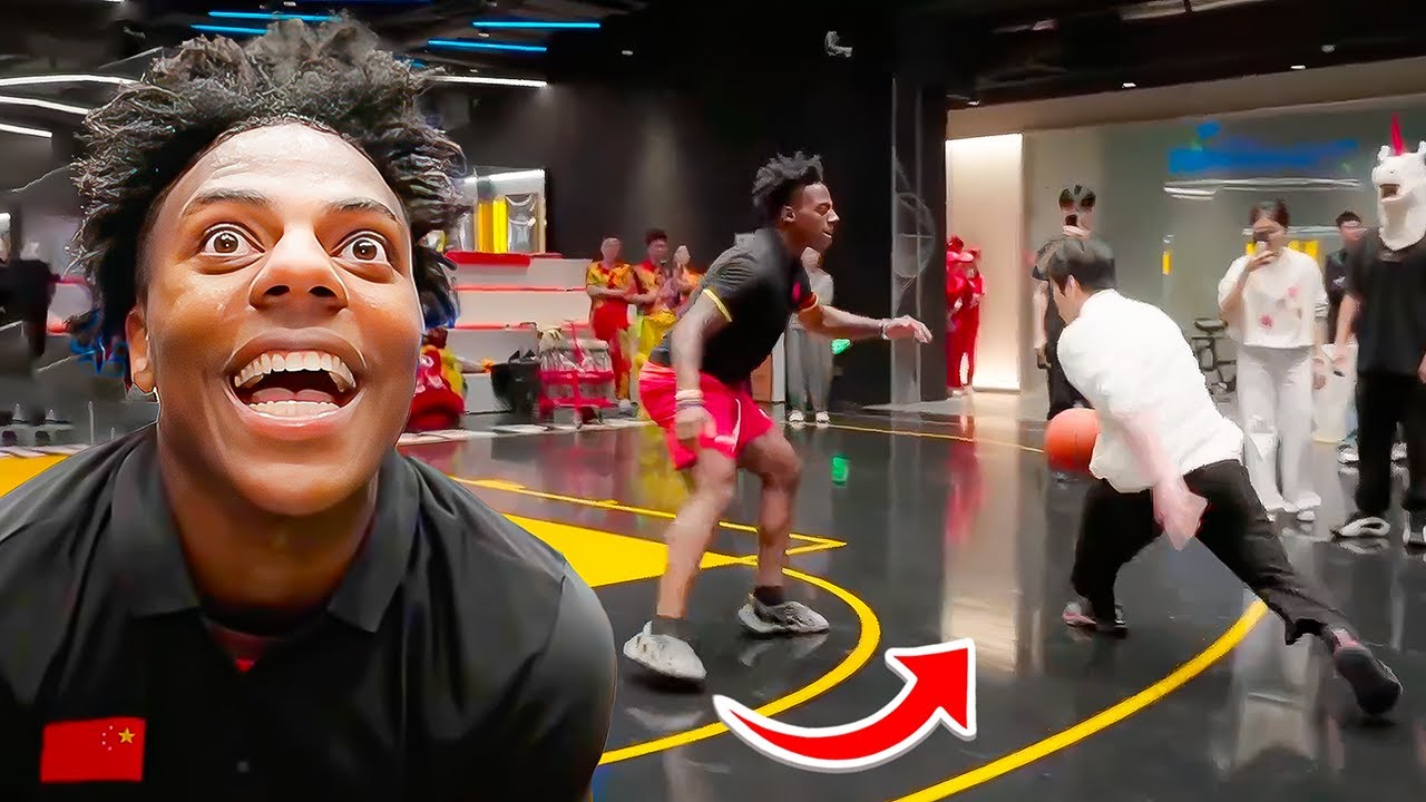 iShowSpeed Basketball 1v1 Chinese Guy.. background