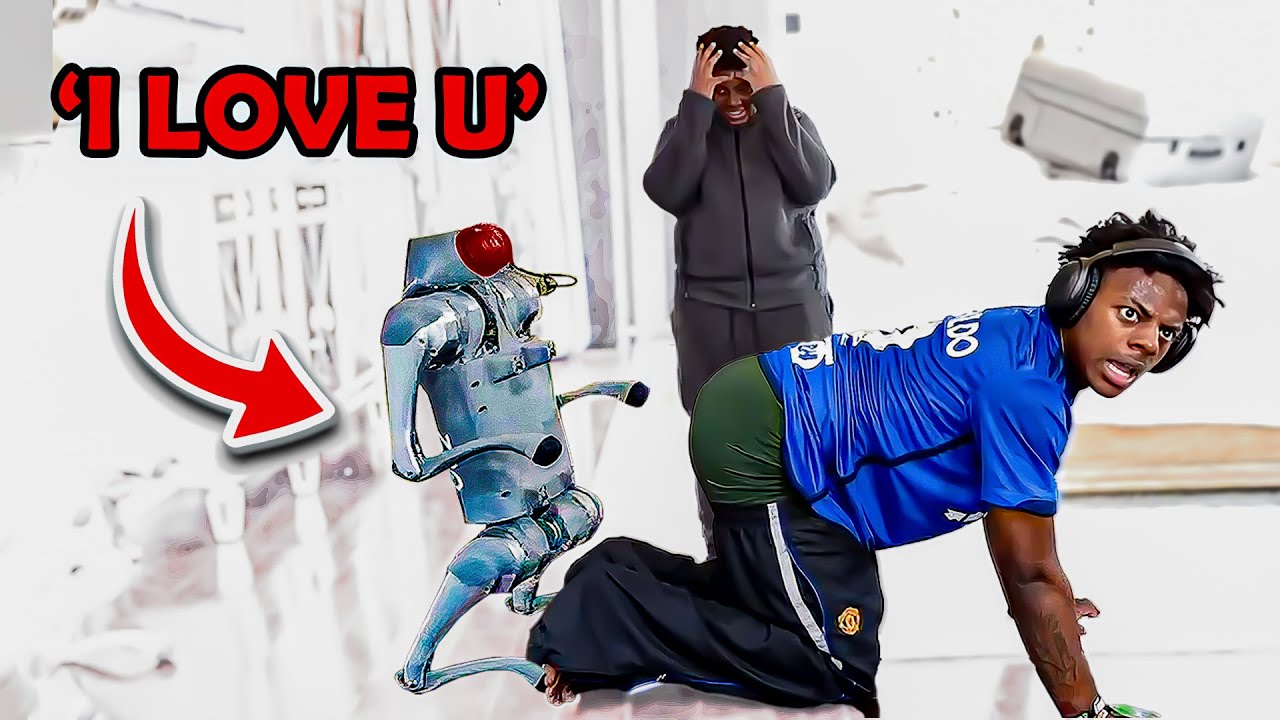 iShowSpeed BUYS A $50,000 Robot Dog.. (GONE WRONG) background