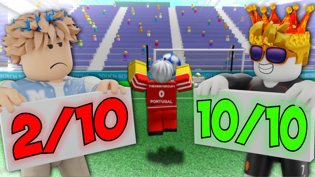 RATING your BEST CLIPS in Touch Football w/ Pink Kirby! (Roblox)
