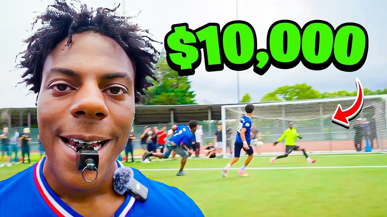 iShowSpeed's $10,000 Football Challenge! backdrop