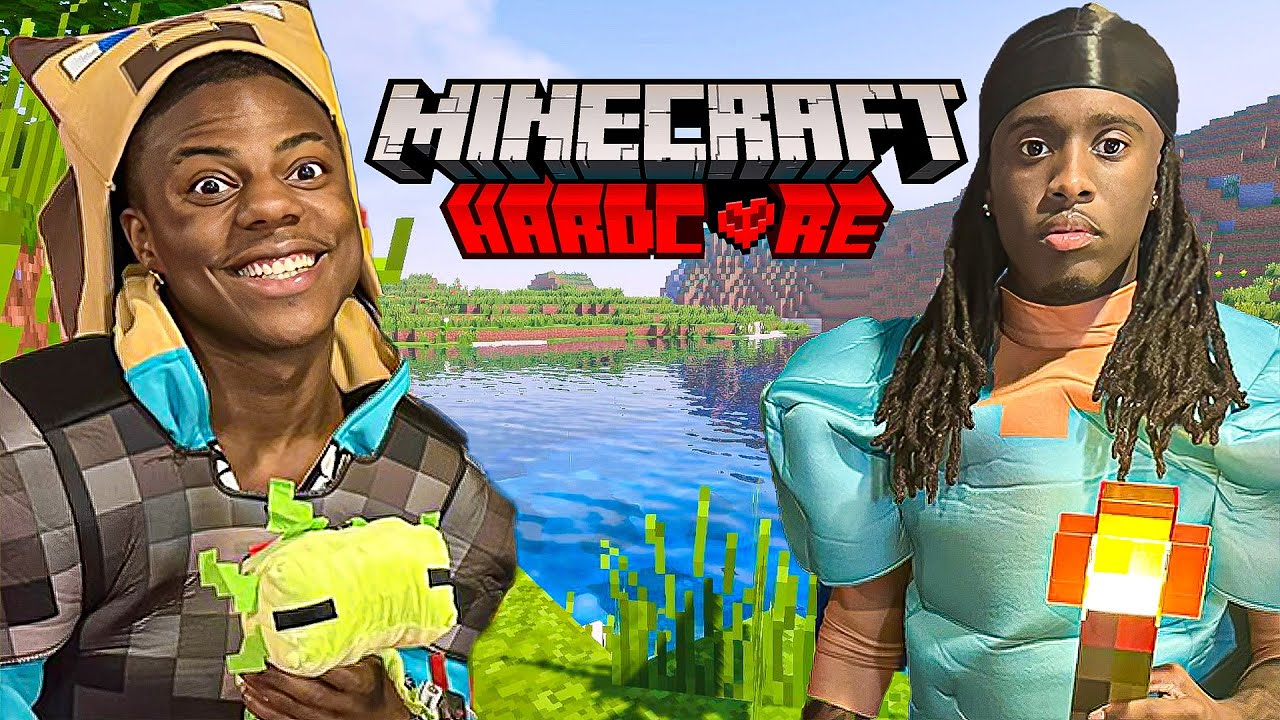 Speed & Kai tries to Beat HARDCORE Minecraft.. background