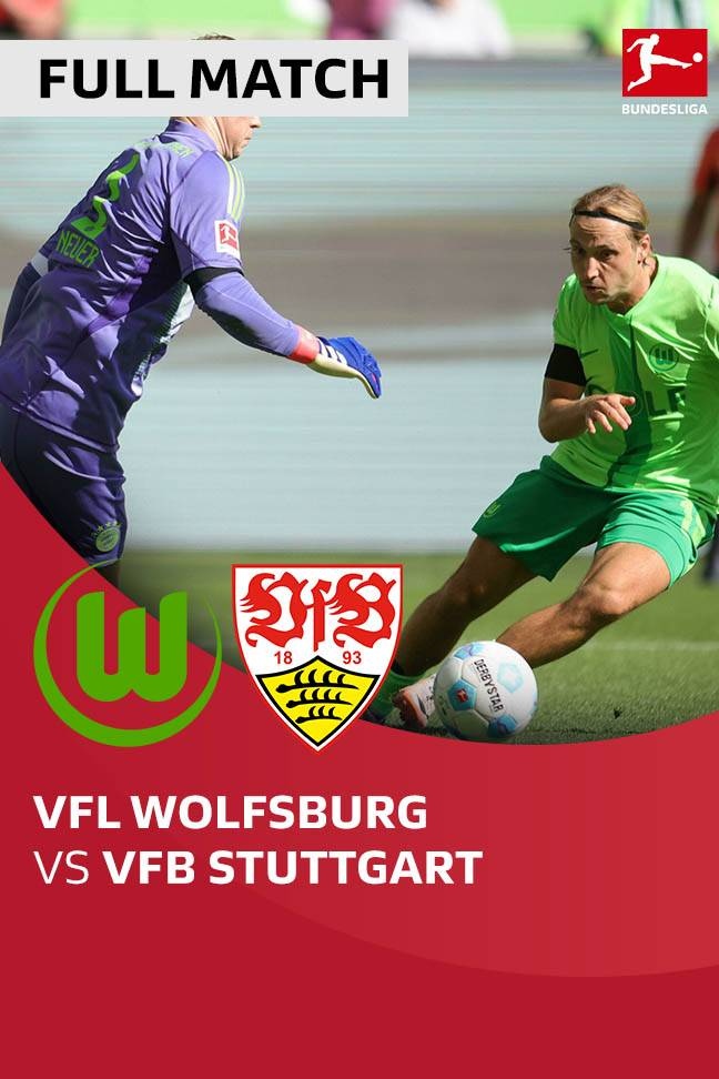 Bundesliga 2024 - Full Match VfL Wolfsburg vs VfB Stuttgart background