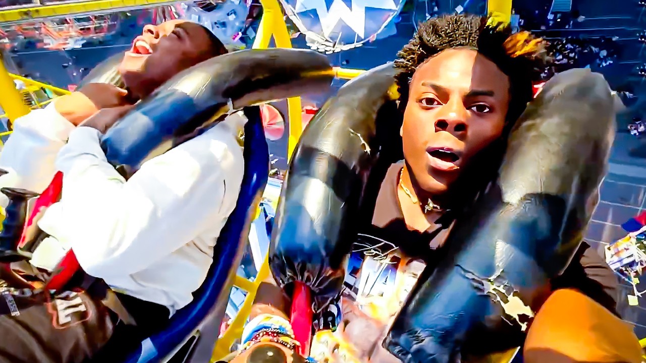 iShowSpeed Visits Scariest Amusement Park! (BAD IDEA) background