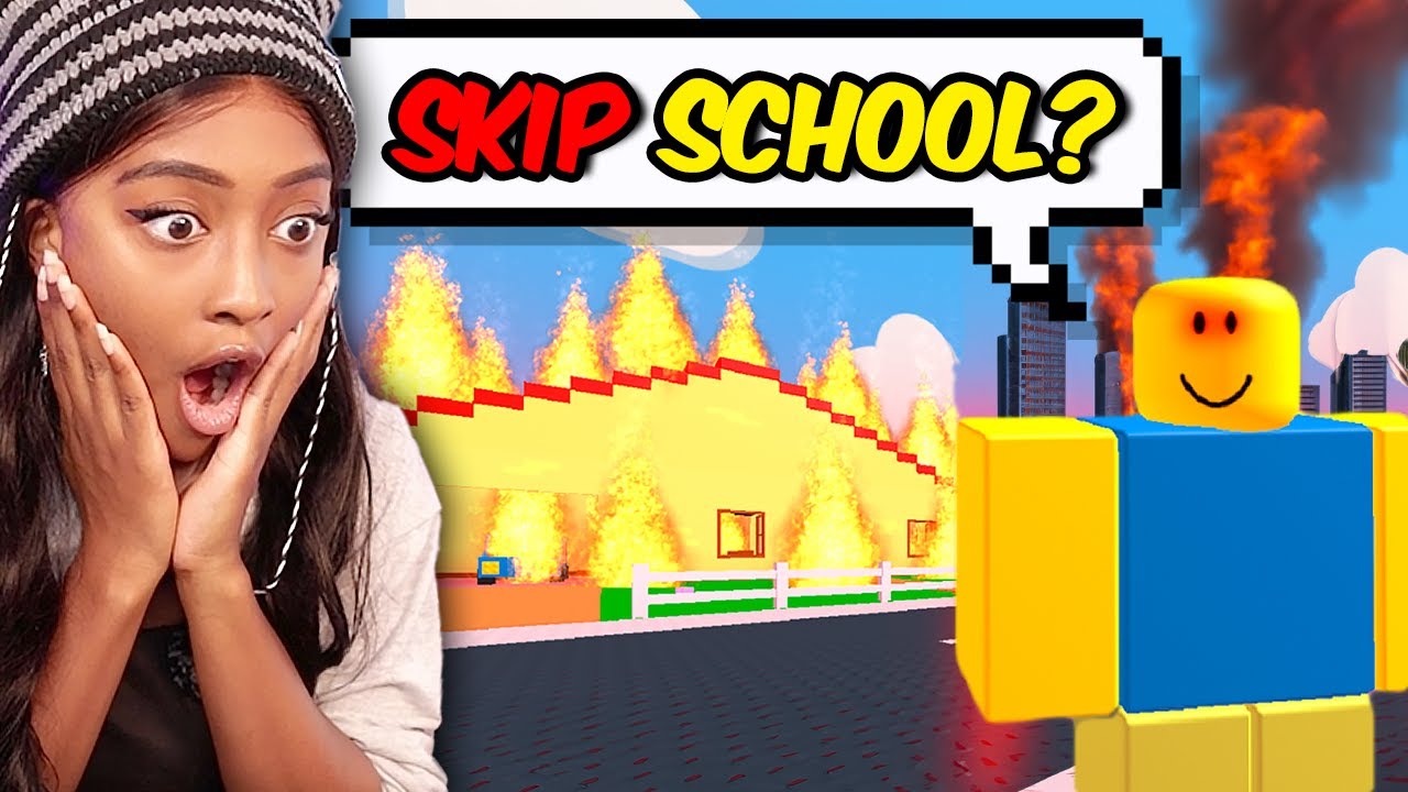 Trying to SKIP SCHOOL but my Strict Dad Keeps Saying NO... I NEED MORE HEAT... background