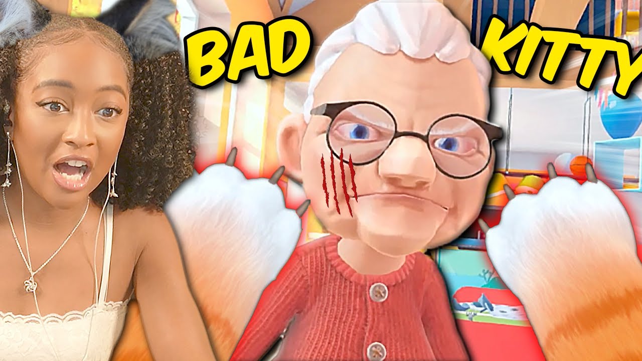 I Am Cat and I need to DESTROY THIS GRANNY!!
