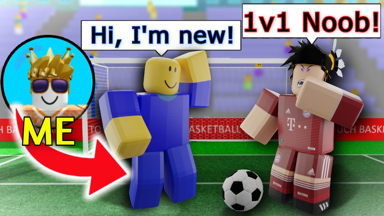 I Pretended To Be a NOOB in a Touch Football 1v1! (Roblox Soccer) backdrop