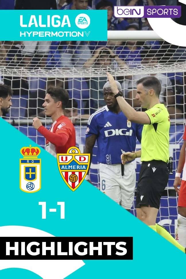 La Liga 2 2025 - Highlight Real Oviedo vs Almeria (Semi Final Leg 2) background