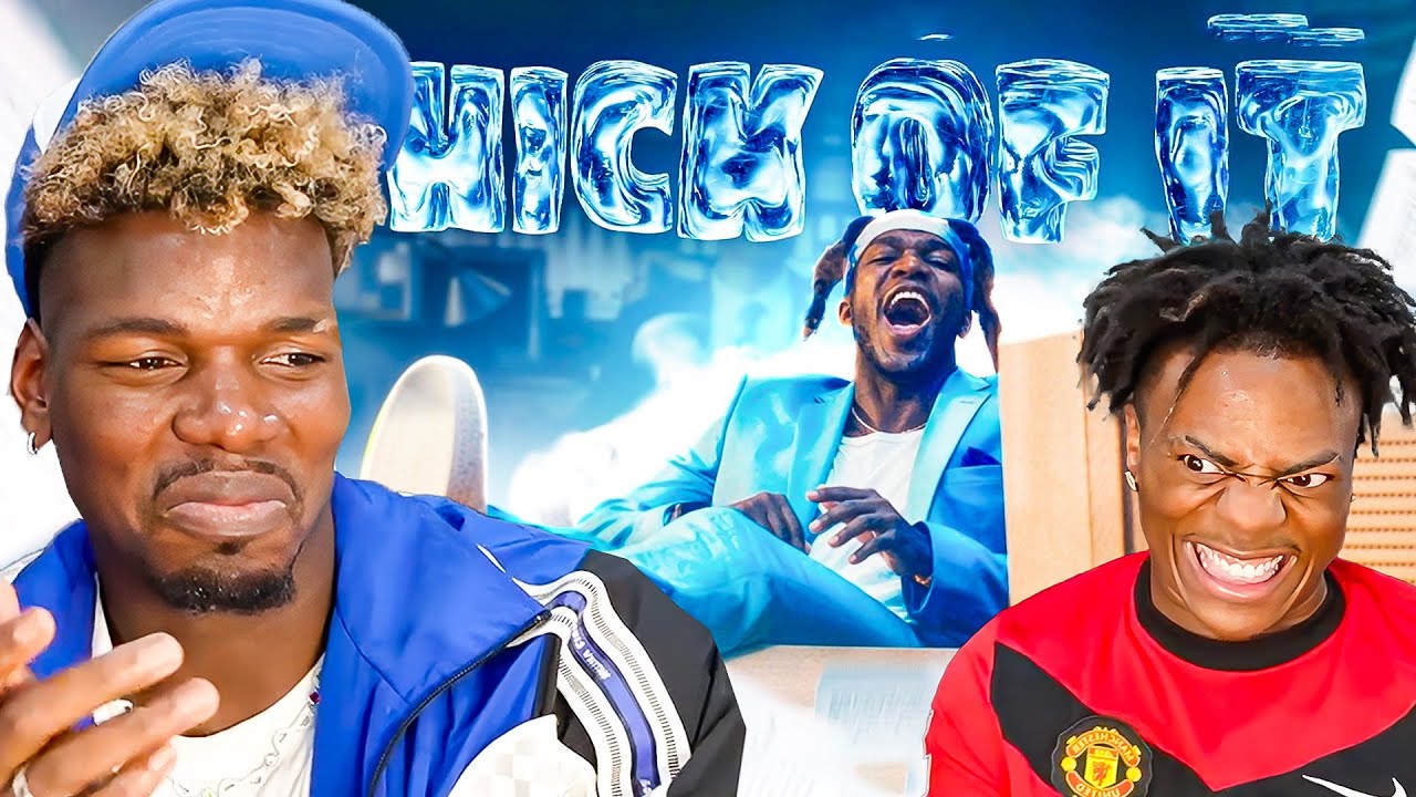 Speed & Paul Pogba reacts to KSI - Thick of It background