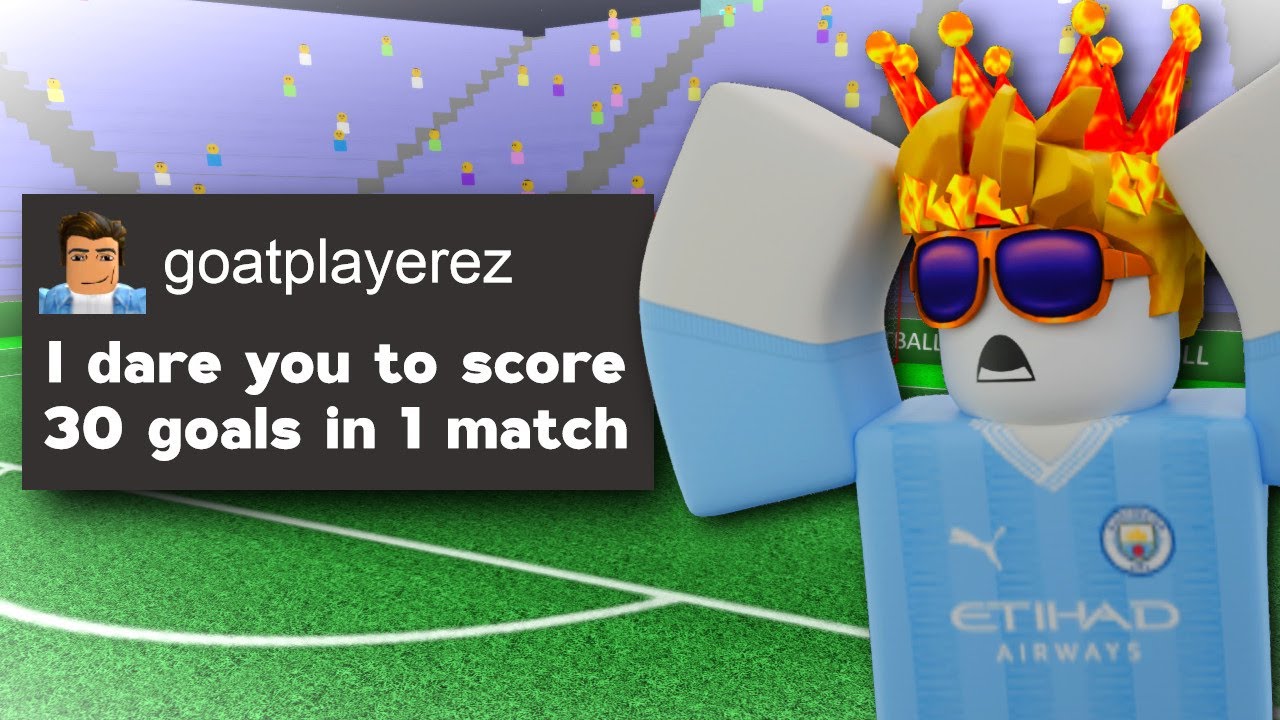 I Did Your Touch Football DARES... (Roblox)