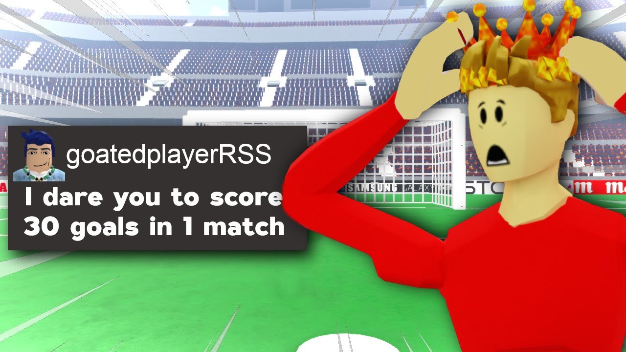 I Did Your Realistic Street Soccer DARES... (Roblox)