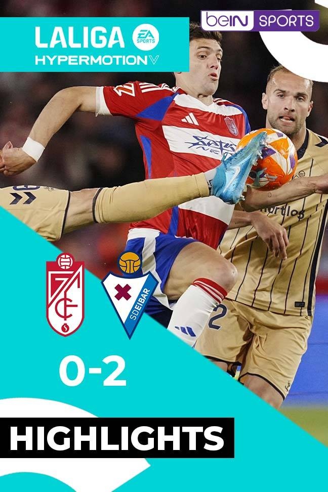 La Liga 2 2025 - Highlight Granada vs Eibar background