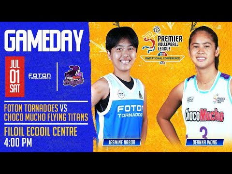 FOTON TORNADOES vs CHOCO MUCHO | 2023 PVL INVITATIONAL CONFERENCE | JULY 1, 2023 | 4:00PM background