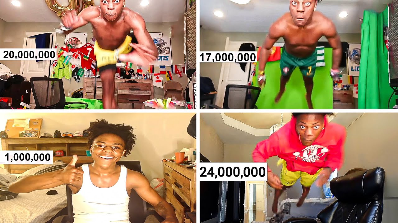 iShowSpeed's Journey from 0 to 24M Subscribers