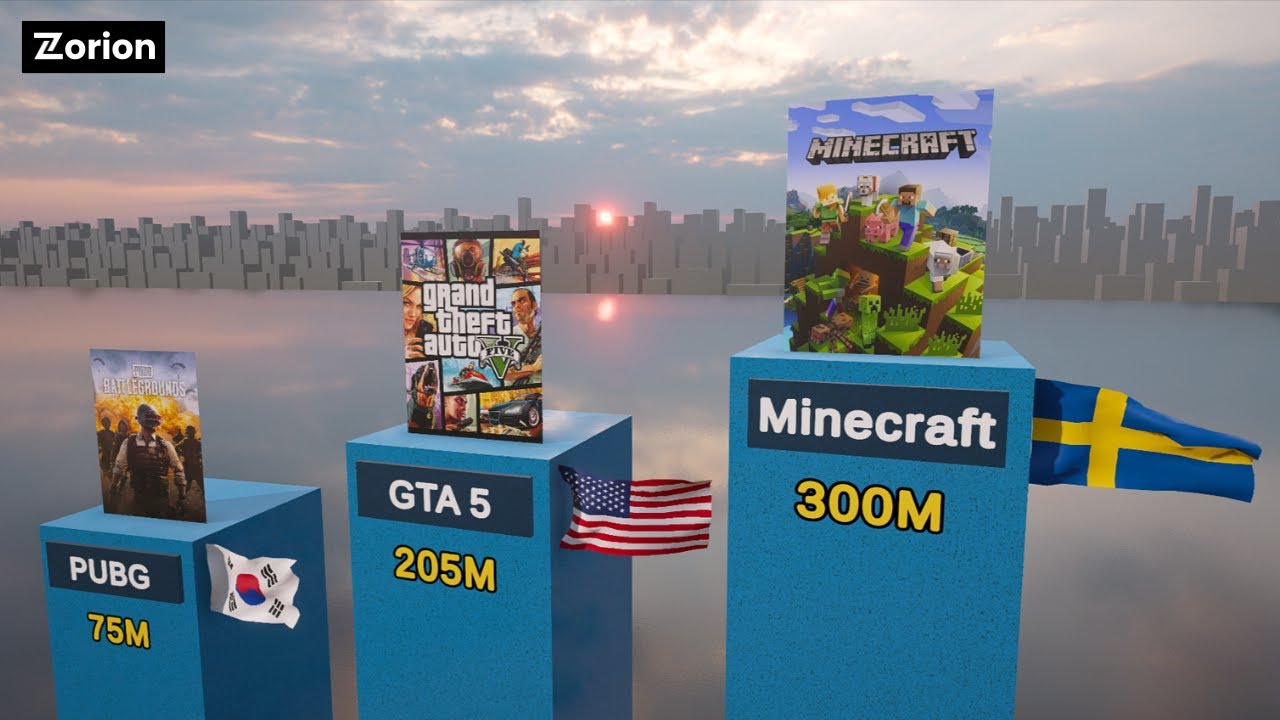 Best-Selling Video Games of All Time background